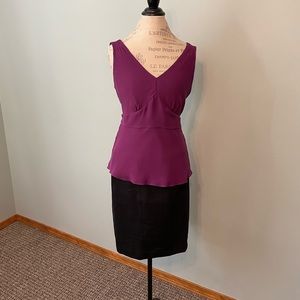Sleeveless tie back blouse